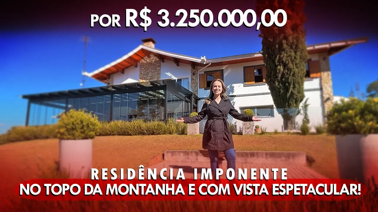 Video do Imóvel: Uma joia rara no coração do Morro do Elefante, uma das localizações mais cobiçadas de Campos do Jordão