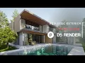 Realistic Exterior Render with D5 Render Private House 317 Downloadable Project File Included