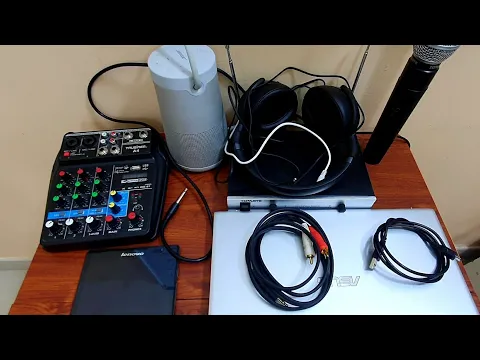 Download MP3 how to connect line mixer to laptop or pc for recording your music