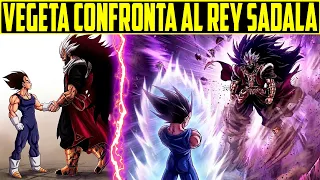 VEGETA CONOCE Y ENFRENTA AL REY DEL PLANETA SADALA - DRAGON BALL KAKUMEI 4 | DRAGON BALL SUPER