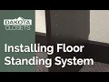 Installing a Dakota Floor Standing Closet System Step-by-Step Installation Guide