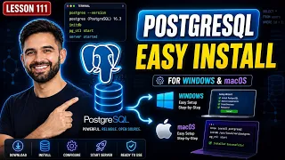 How to Install PostgreSQL and pgAdmin 4 on Windows Mac 2026 Guide