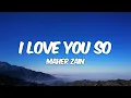 Download Lagu Maher Zain - I Love You So (Lyrics)