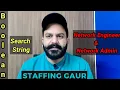 Network Engineer Admin Boolean Search String Staffing Gaur
