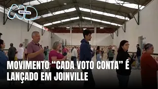 Movimento incentiva consciência política e cidadania em Joinville