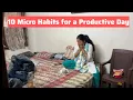 10 Micro Habits for a Productive Day at Home Simple Habits For Organised Home