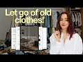 How to Let Go of Clothes You Never Wear Using My Closet Declutter Workbook