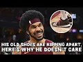 Jarrett Allen s NIKE KYRIE SHOES Are Falling Apart And Why He Doesn t Care Shouldn t Be Surprising