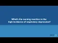 Respiratory Compromise PRODIGY Nursing Implications