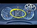 Pre-collision system malfunction warning in Toyota vehicles