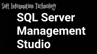 SQL Server Management Studio