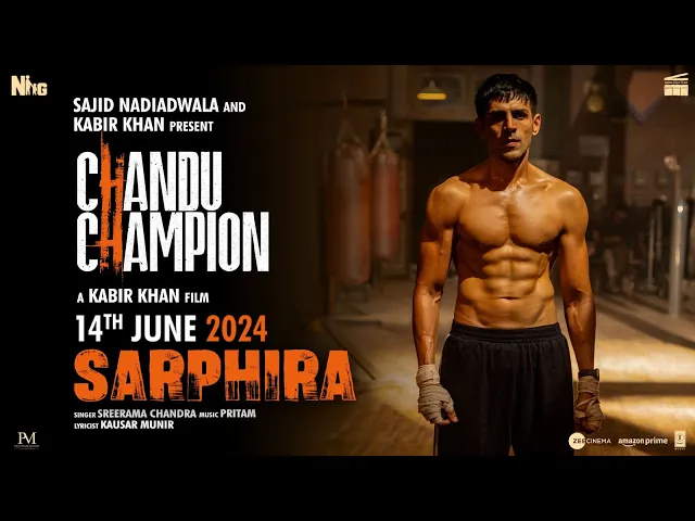 Sarphira - Chandu Champion (Hindi song)