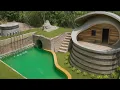 Download Lagu 101 Days Building a Luxury Dipping House with Private Pools | Real Life Survival Build