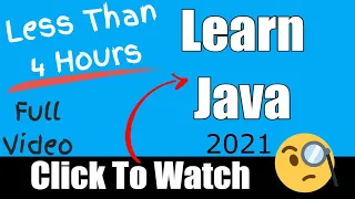 Java Tutorial For Beginners 2021 203