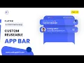 Flutter Custom AppBar Design Reusable AppBar Flutter 2025