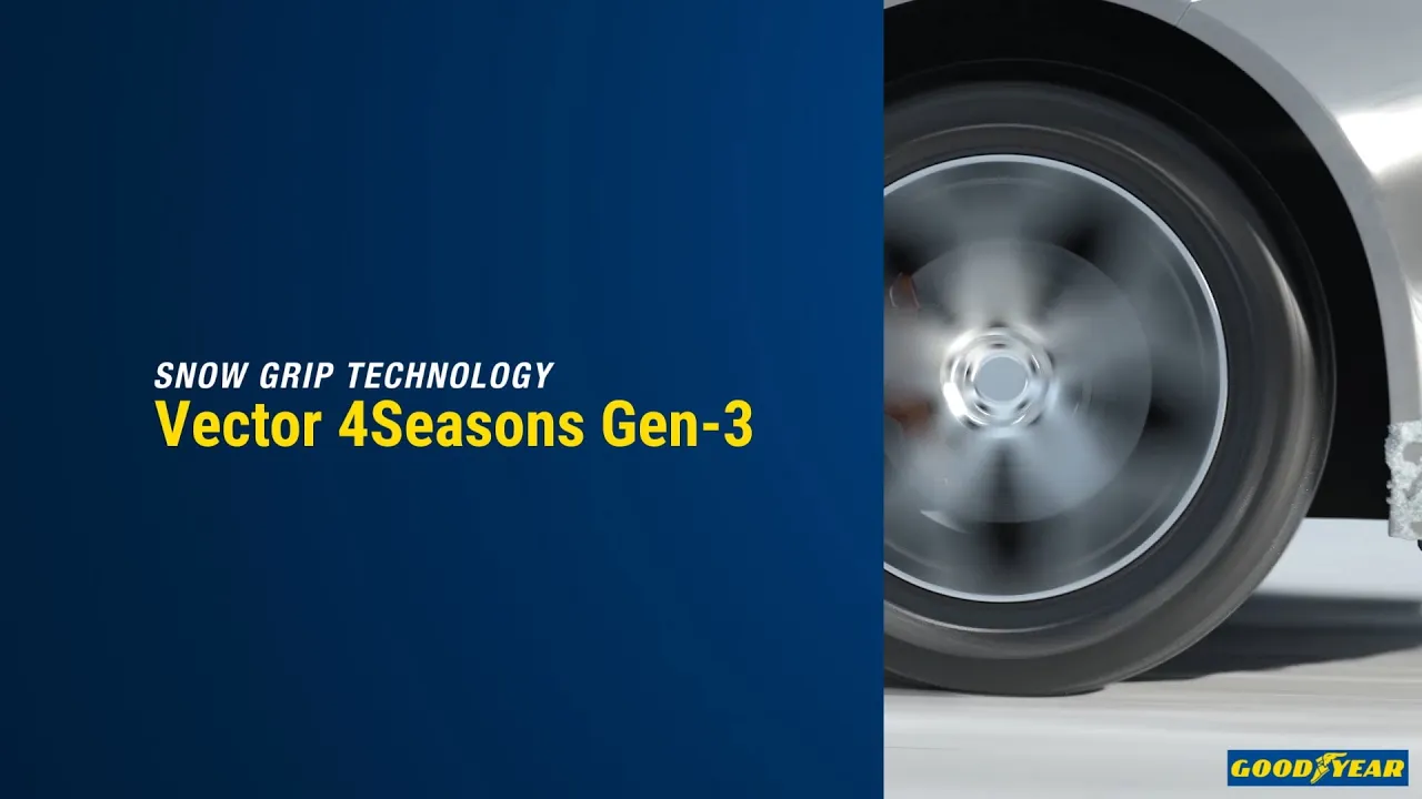 Goodyear Vector 4Seasons Gen-3 – Snow Grip Technology