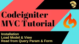Code Igniter Tutorial Day 1 CodeIgniter C Flow Load Model and View Read Data Get Post
