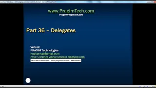 Part 36 - C Tutorial