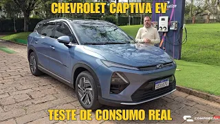 Chevrolet Captiva EV - Teste de consumo real