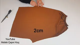 Etekten Çok Kolay 42 Beden Eşofman Dikimi ♻️✂️♻️