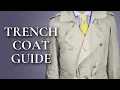 Trench Coat Guide - How To Wear Buy A Burberry or Aquascutum Trenchcoat