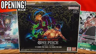 Download UNBOXING THE OFFICIAL ONE PIECE SET 6 BOOSTER BOX! (WINGS OF THE CAPTAIN) MP3