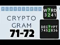 PlaySimple CRYPTOGRAM level 71 72