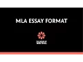 MLA Essay-indeling (8e editie)