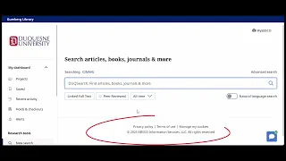 CINAHL Basic Tutorial