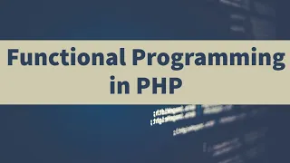 Functional Programming in PHP In English