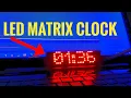 How to build a DIY LED Dot Matrix WiFi CLOCK With C ESP32 and MAX7219