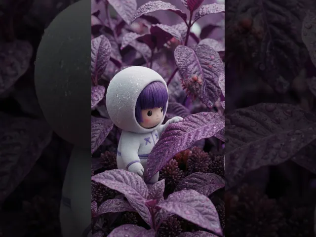 Kids  Calm Content - The purple planet #cute #livewallpaper #godspeed #pepol