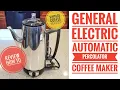 OLD Vintage Automatic Percolator General Electric GE Coffee Maker REVIEW and How To Use 94P15