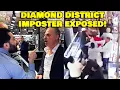 Diamond District SCAM Exposed TraxNYC Confronts Jeweler who Scammed on 47th Street Using His Name