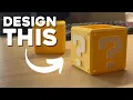 How to Design This 3D Printable Mario Block