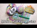 MONA LISA ICE YARN REVIEW In-Depth Yarn Review Amigurumi Yarn Review