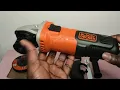 Angle Grinder - BLACK DECKER 710w Grinder Power Tool 115mm with 5 Cutting Discs