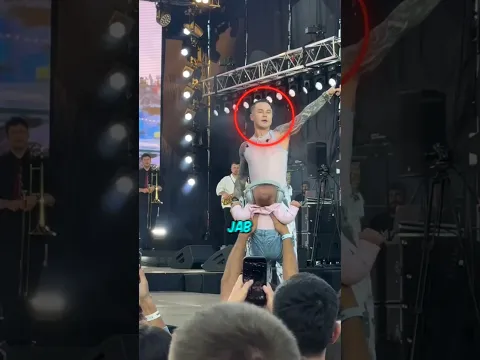 Mother Hands Baby to Famous Singer Mid-Show(@pivovarovmusic)