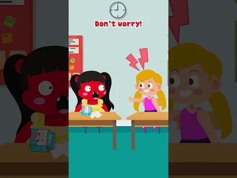 Bé học tiếng Anh qua tình huống: Be Nice to Your Friends | Good Manners for Kids #shorts #funny