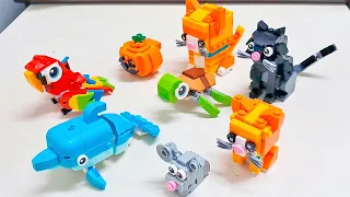 (Lego) Assembling blocks 010