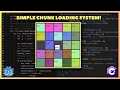 A Simple Chunk Handling System in Godot C and GDscripts