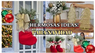 ¡Las🎄IDEAS Navideñas Mas Buscadas Para Hacer Y Decorar En NAVIDAD!
