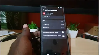 Disable Background Data Usage Android