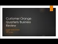 Quarterly Business Review Sample Presentation Kimberly Renee Knowles RecastSuccess CSM Fundamentals