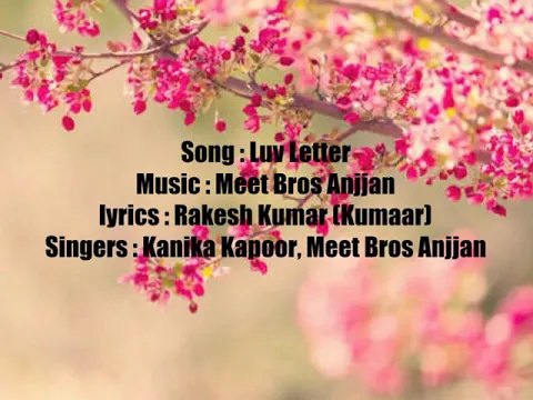 Download MP3 Luv Letter | Full Song | Lyrical