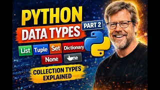 Python Data Types Part 2 List Tuple Set Dictionary None Python for Beginners