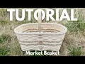 How to Weave a Market Basket Full Weaving Tutorial for Beginners