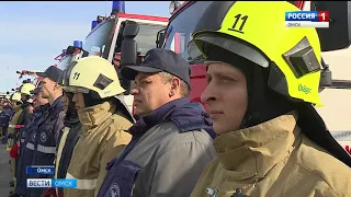На Омском НПЗ состоялась торжественная церемония передачи уникального автомобиля