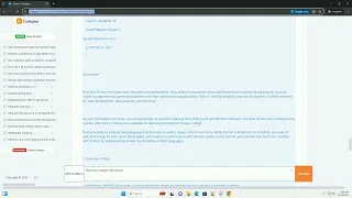 rust can compete with python