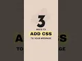 Download Lagu 3 Ways to Add Styles to Your Webpage Like a Pro 🚀 #css #css3 #cssforbeginners #shorts